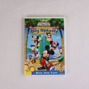 Disney Mickey Mouse Clubhouse Mickey's Big Splash DVD 2009 Playhouse Disney TV-Y